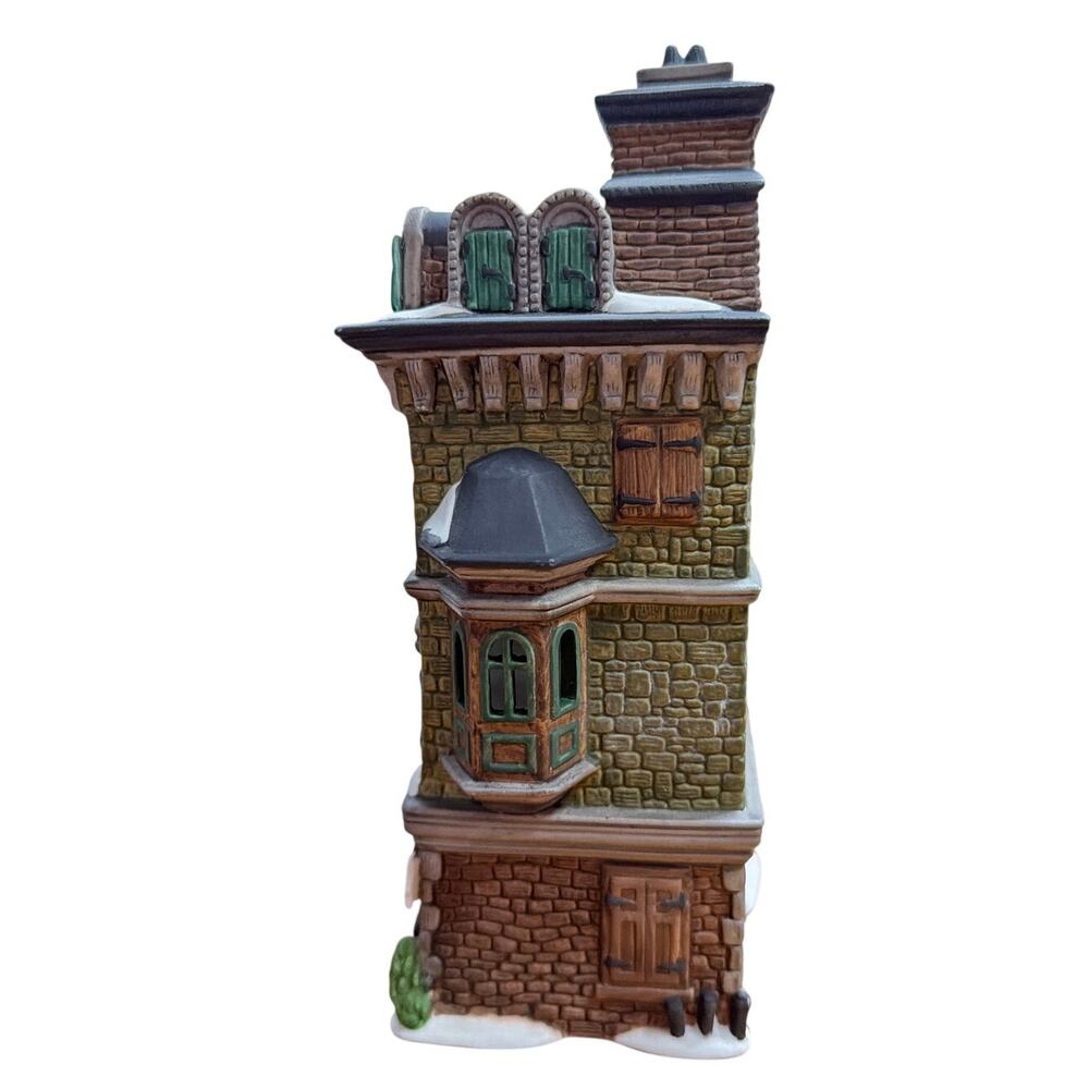 Department 56 Dickens Village Ebenezer Scrooge House #13 Lighted Christmas - Picture 3 of 5